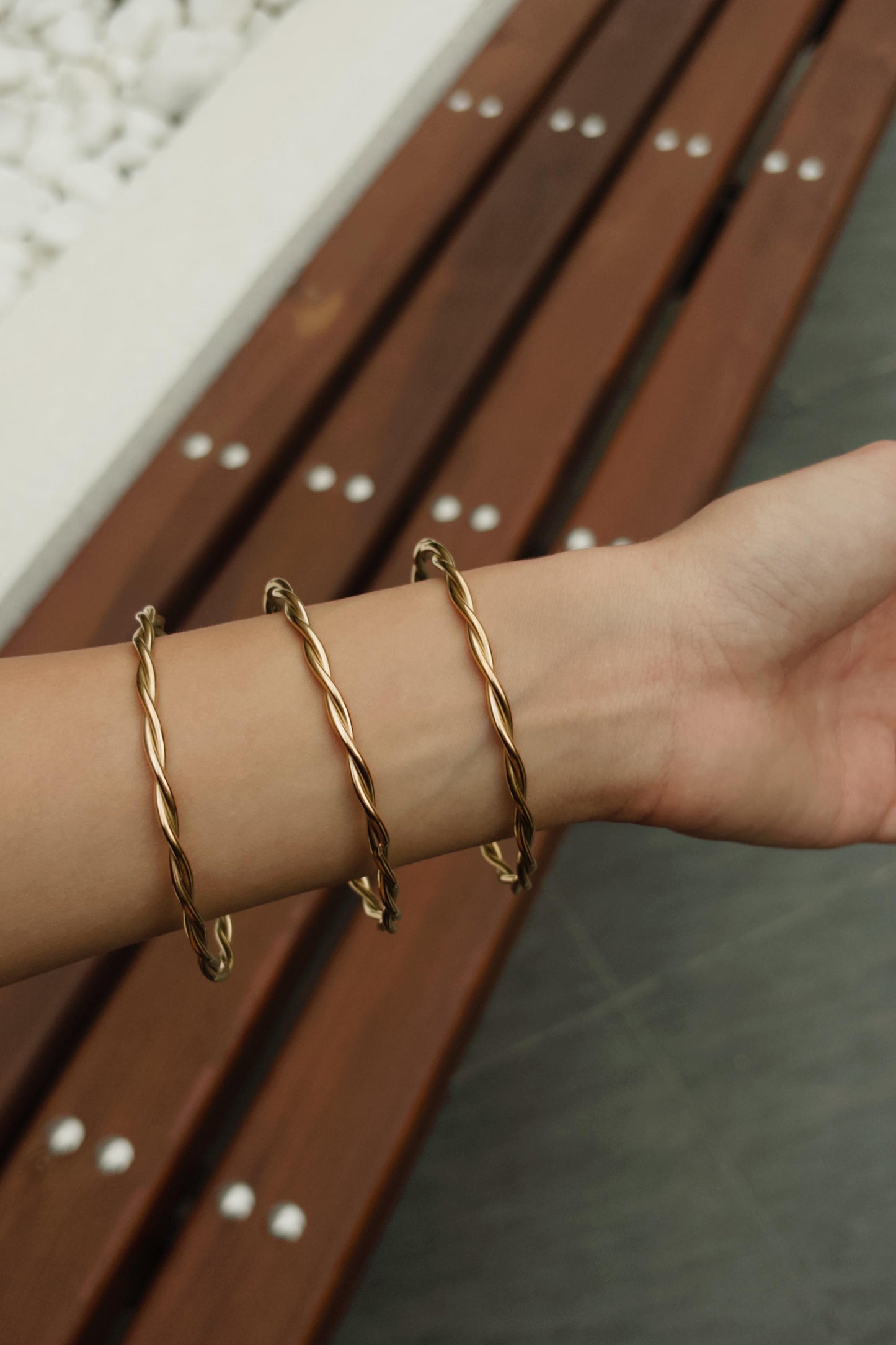 GOLD BURMA BİLEZİK