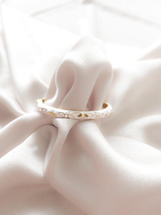 BEYAZ MİNELİ BİLEZİK