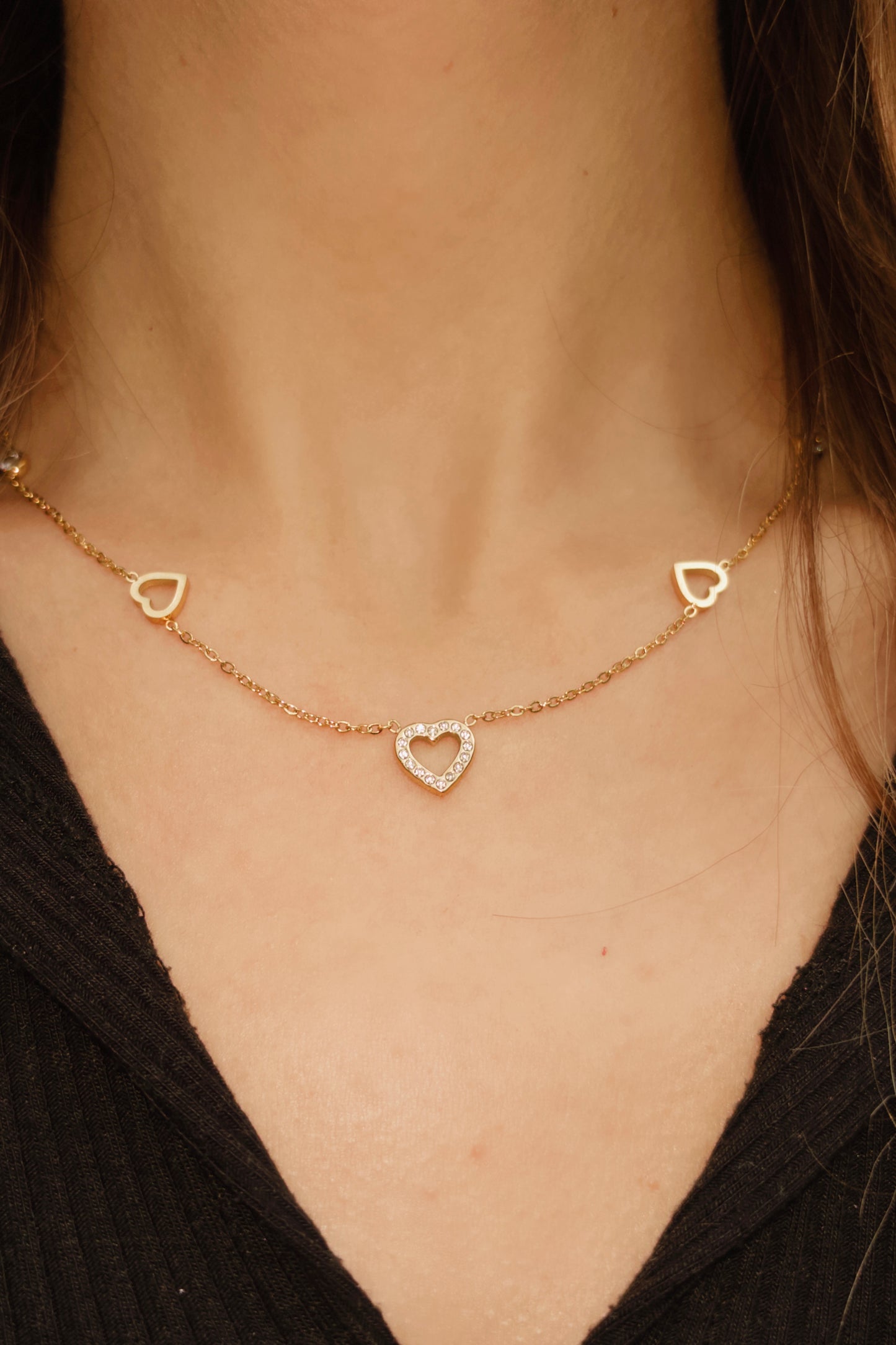 HEART ZİNCİR KOLYE