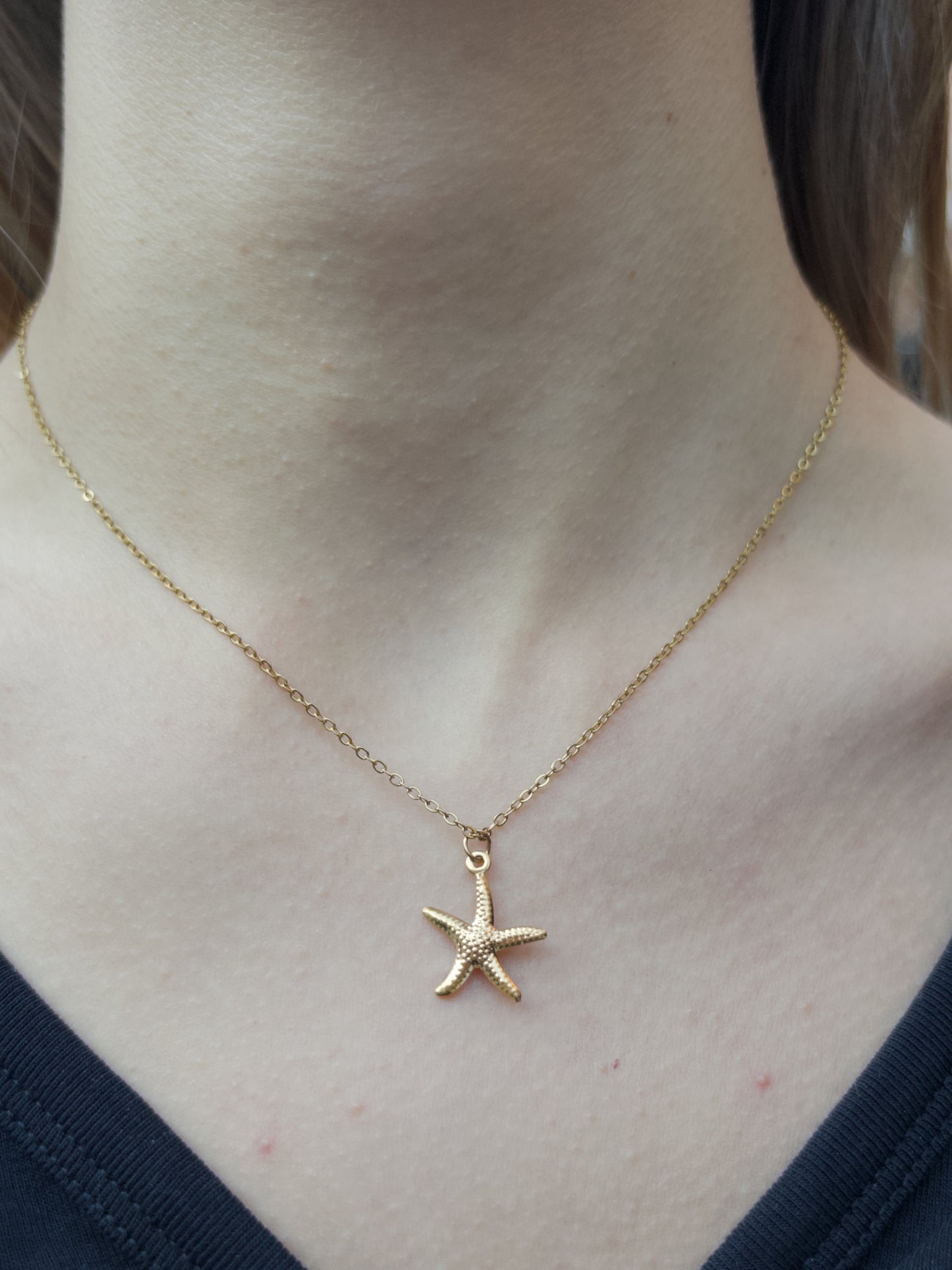 DENİZ YILDIZI KOLYE