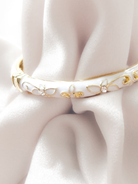 BEYAZ MİNELİ BİLEZİK