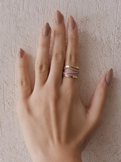 ZİRKON GOLD YÜZÜK