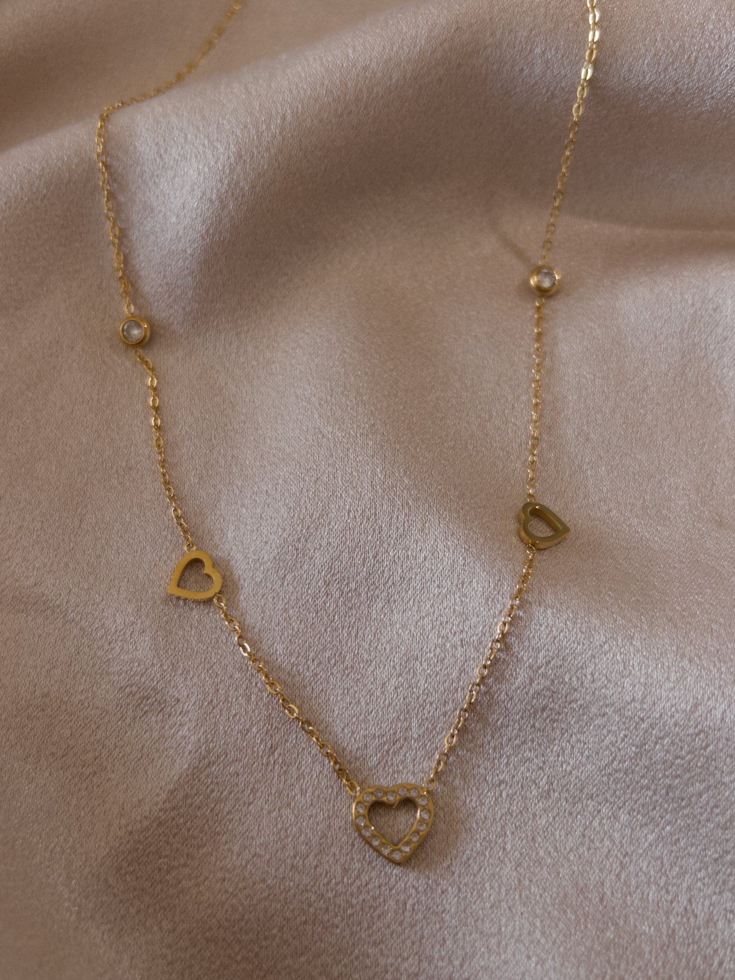 HEART ZİNCİR KOLYE