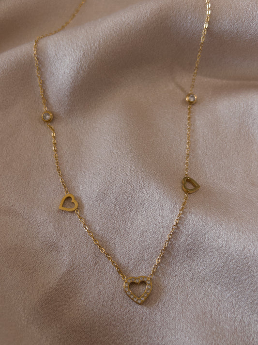 HEART ZİNCİR KOLYE