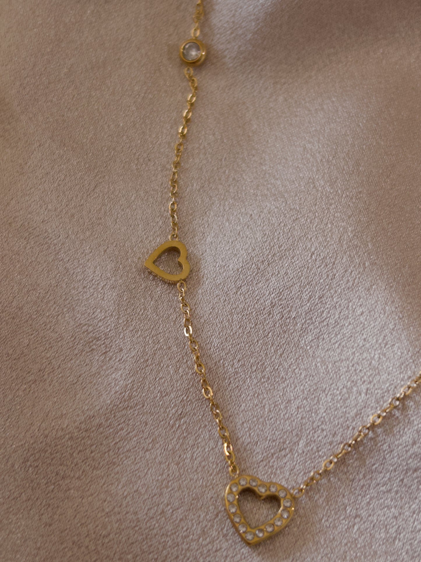 HEART ZİNCİR KOLYE