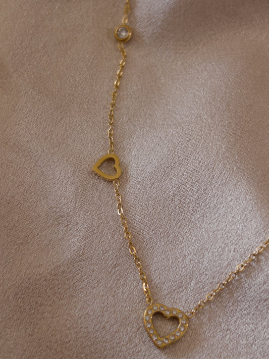 HEART ZİNCİR KOLYE