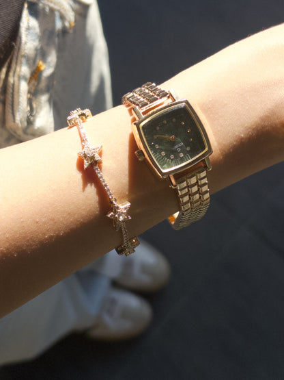 KARELİ YEŞİL KADRAN SAAT